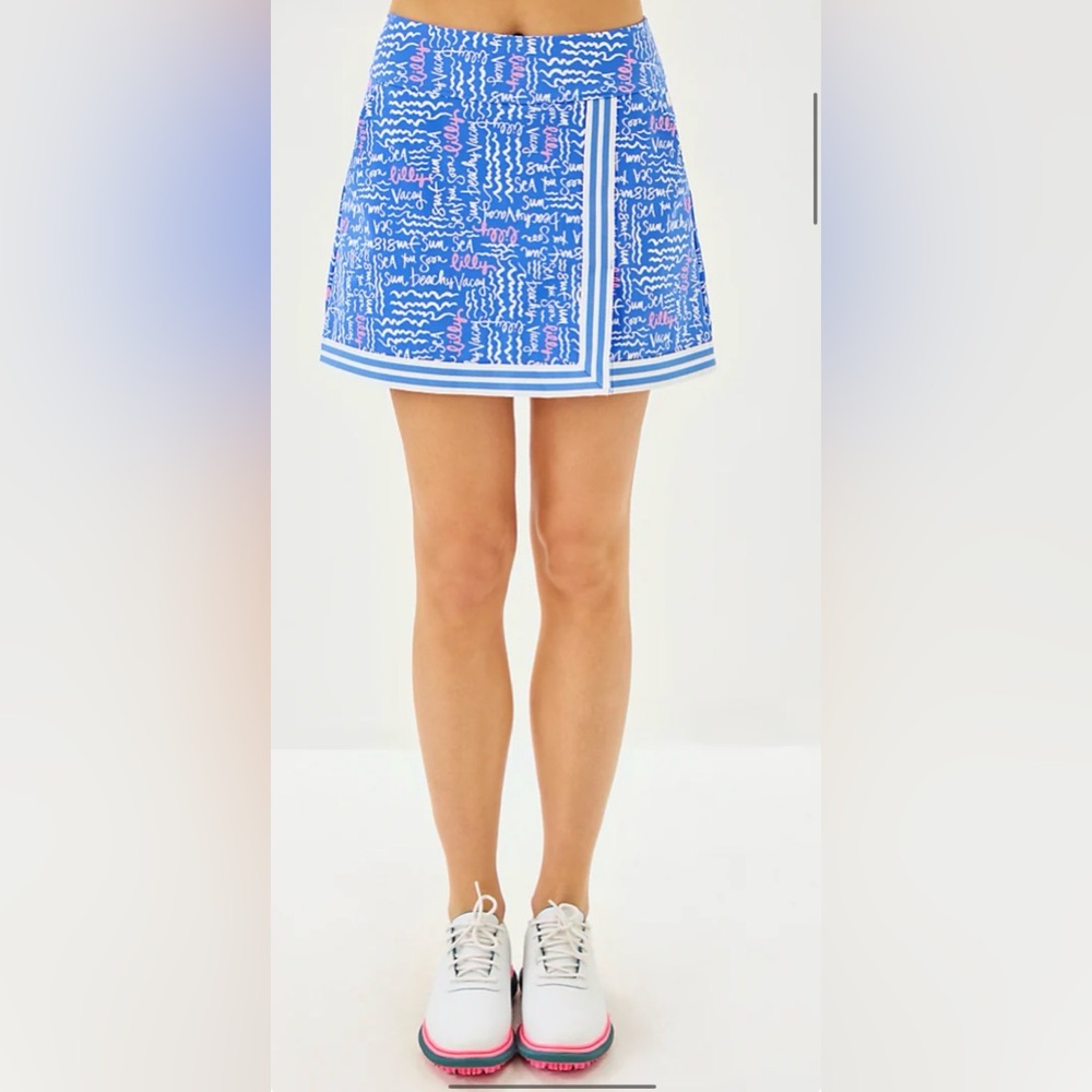 Lilly Pulitzer Luxletic Blue Skirt